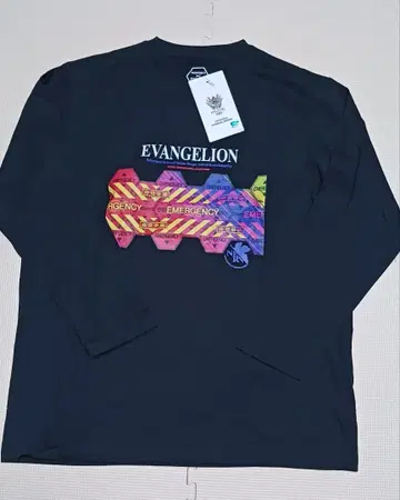 에반게리온 WORKMAN 긴팔 T셔츠 LL