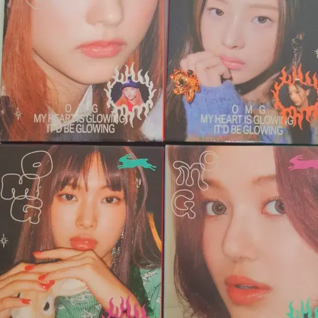 포카 O)뉴진스 앨범 판매 1집 블루북/omg 디토 외 총 앨범 9개