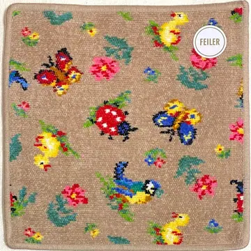 페이러 타월 손수건 하이디 사파리 베이지