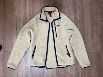 Patagonia 플리스 자켓 레트로 파일 크림
