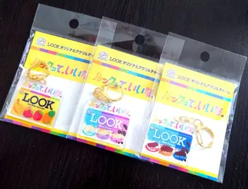 후지야 LOOK 아크릴 참 3종류 키링 Snow Man