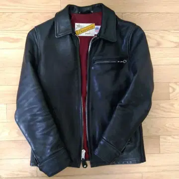 새상품급 우에노 상회 Schott Perfecto 가죽 자켓 36