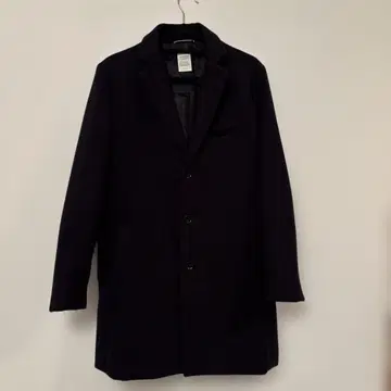 다크 퍼플 체스터 코트