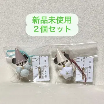 재고 1세트만! 릴린린 캡슐 토이 화이트 브라운 크리스마스