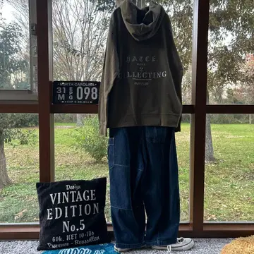 아메카지 리메이크 후드티