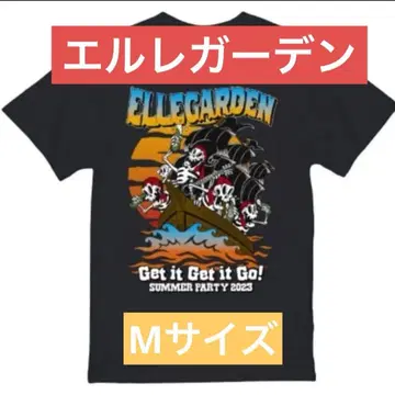ELLEGARDEN Drunken Pirates T셔츠 블랙