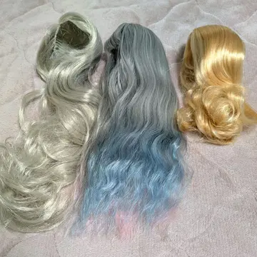 인형용 가발 묶음 판매 9~10인치