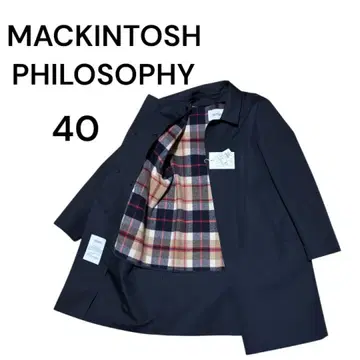 [ 미사용 새상품 ] 매킨토시 필로소피 스텐카라 코트 40 L