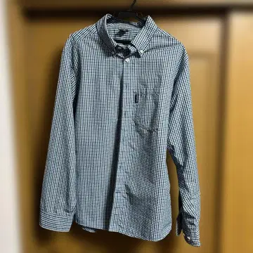 mont-bell 체크 무늬 긴팔 셔츠 XL