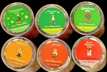 나노블록 도쿄 디즈니 리조트 크리스마스 6개 세트