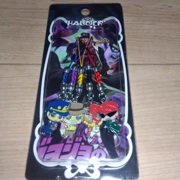 죠죠의 기묘한 모험 스트랩 5개 세트 족쇄 키링 애니메이션 죠타로