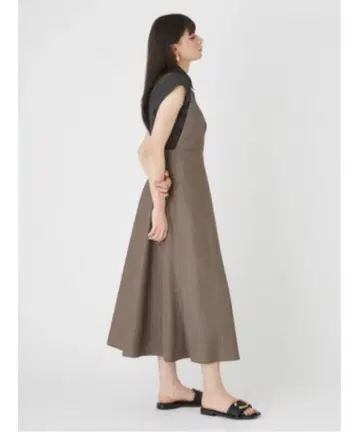 미라 오웬 체크 원피스