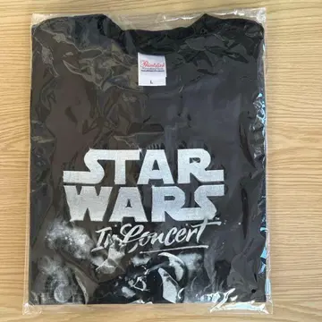 [ 미개봉 새상품 ] 스타 워즈 in 콘서트 티셔츠 L 사이즈