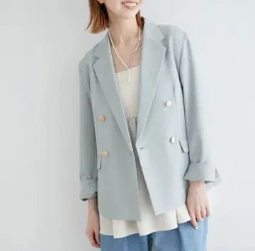 [ 새상품급 ] ROPE' PICNIC 골드 버튼 자켓 UV컷 색스 M