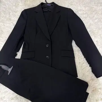 LES MUSE 블랙 수트 상하의 세트 S 사이즈