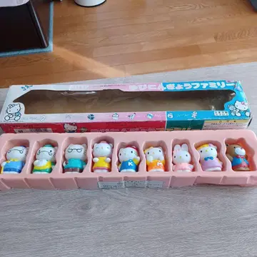 헬로키티 손가락 인형 패밀리