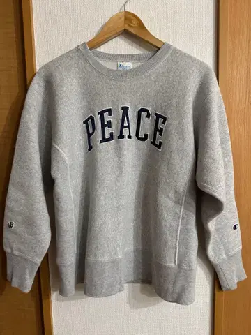 Champion x BEAMS BOY / 별주 리버스 위브 로고 맨투맨