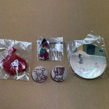 러시아 애니메이션 [미튼] 핀 배지 등 일괄