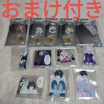 제일복권 데스노트 G상 아크릴 스탠드 H상 아크릴 참 덤 포함 3종