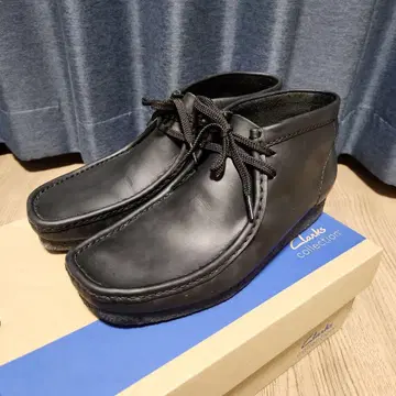Clarks 쉐이커 부츠 블랙 가죽