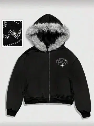 퍼 후드티 bless u