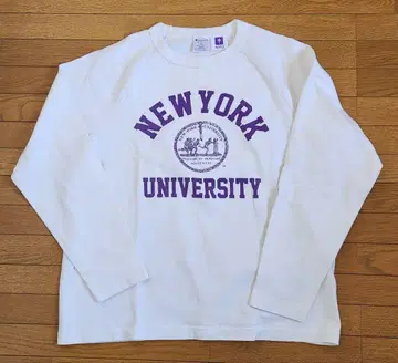 챔피온 칼리지 롱Tee T1011 NYU USA