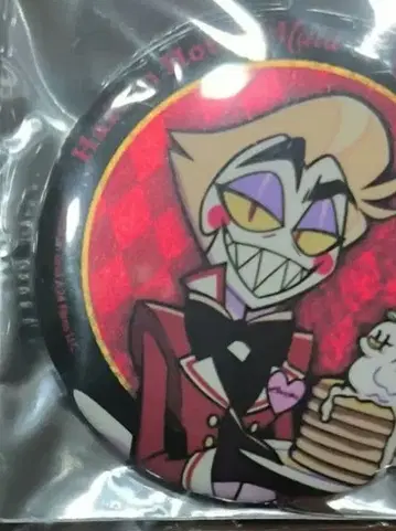 해즈빈 호텔 애니카페 루시퍼 캔뱃지