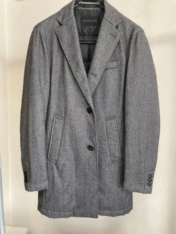 ESTNATION 그레이 체스터 코트