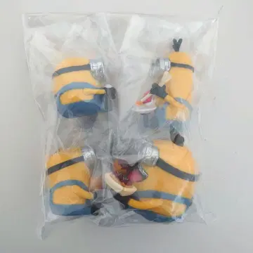 가챠 미니언즈 냠냠 Fig. 전 4종 컴프 세트