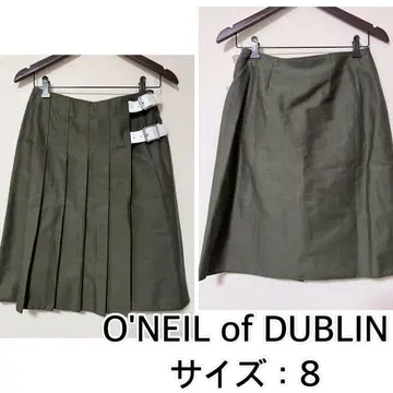 새상품 O'NEIL of DUBLIN 플리츠 스커트