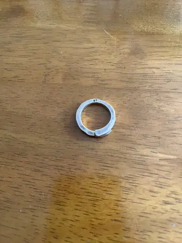 스털링 실버 반지 15호