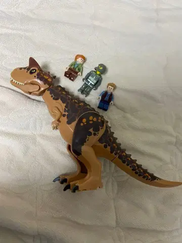 레고 쥬라기 월드 정품 카르노타우루스 와 오웬 클레어 세트