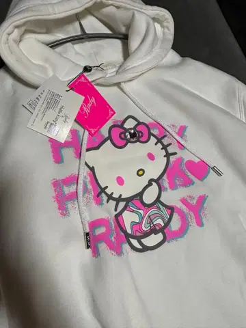 Rady 키티 후드티 화이트 택 포함 새상품