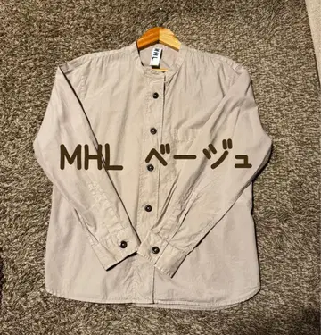 MHL 베이지 긴팔 셔츠 사이즈 II