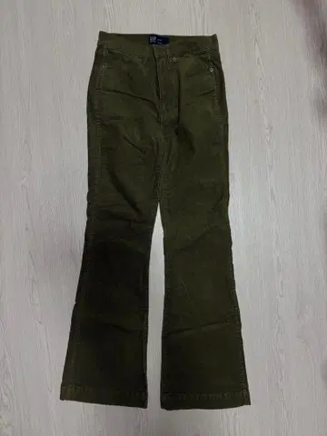 GAP 플레어 데님 2/26R 올리브