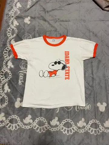 70s 챔피온 스누피 링거T