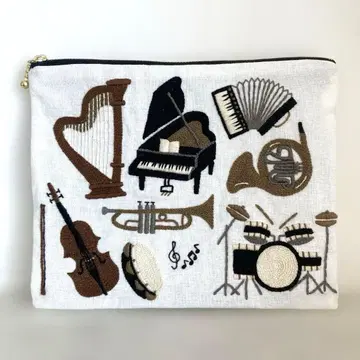 히구치 유미코 핸드메이드 자수 생활 자수 파우치