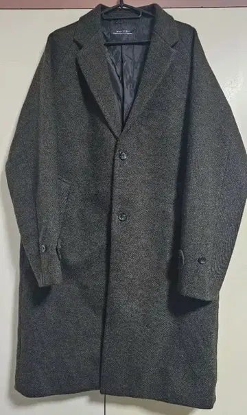 nano universe 나노 유니버스 체스터 코트 그린 L