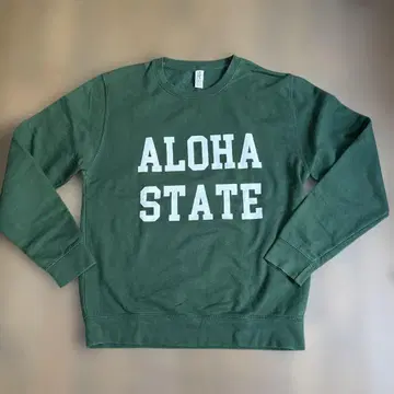 하와이 ALOHA STATE JUSTHOODS 맨투맨 M 사이즈/아로하