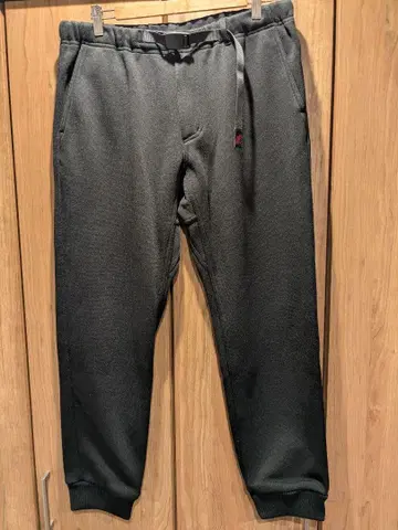 그라미치 본딩 니트 플리스 내로우 리브 팬츠 블랙 XL