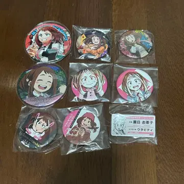 나의 히어로 아카데미아 우라라카 오챠코 캔뱃지 외