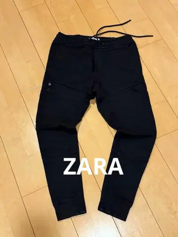ZARA 블랙 조거 팬츠 슬림 핏