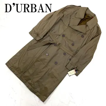 LA8800 택 포함 새상품 더반 롱 코트 브라운 폴리에스테르 92A5