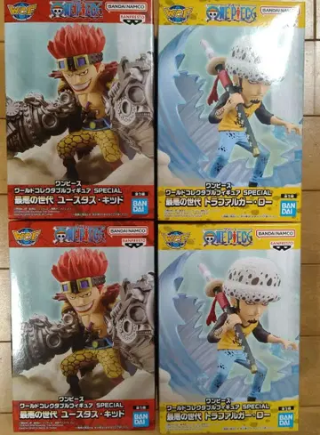 원피스 월드 콜렉터블 피규어 로 키드 4체 세트