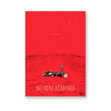 히로아카 원화전 A2 아트 포스터 힘내라 바쿠고 카츠키