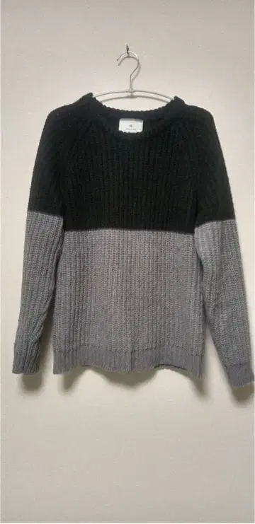 URBAN RESEARCH 어반 리서치 바이컬러 니트 스웨터