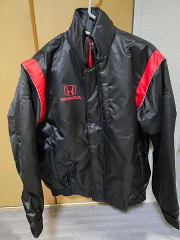 HONDA 나일론 자켓 M 블랙/레드 블루종