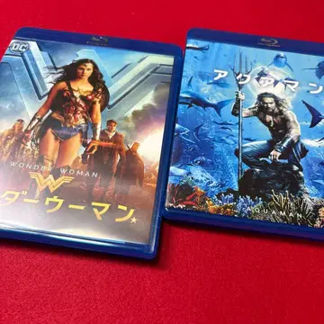 원더우먼 & 아쿠아맨 Blu-ray 세트