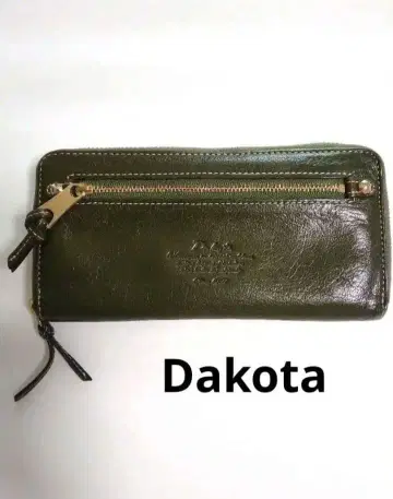 Dakota 올리브 그린 장지갑