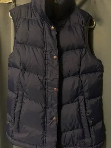 llbean 다운 베스트 M 네이비